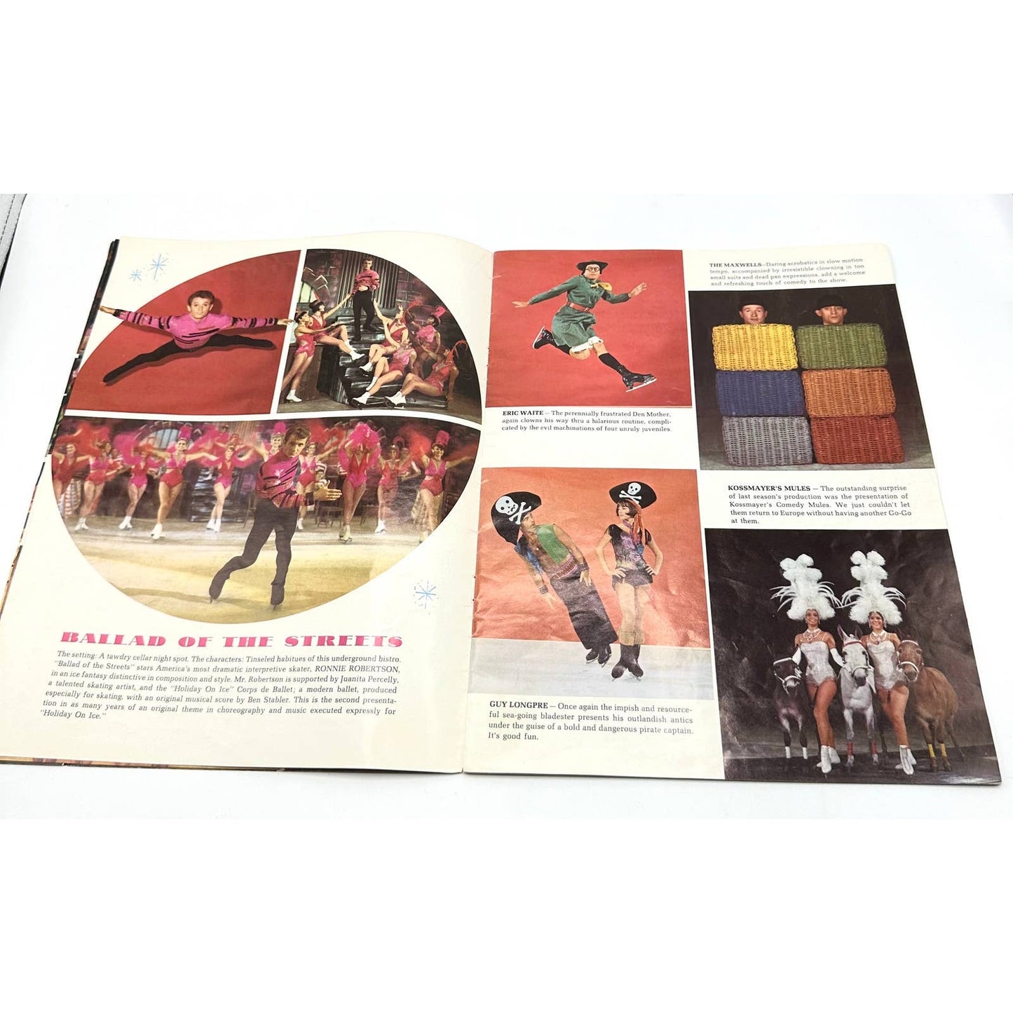 Ice Follies Theater Programs Lot of 3 from 1950, 1958 & 1969 Shipstads & Johnson