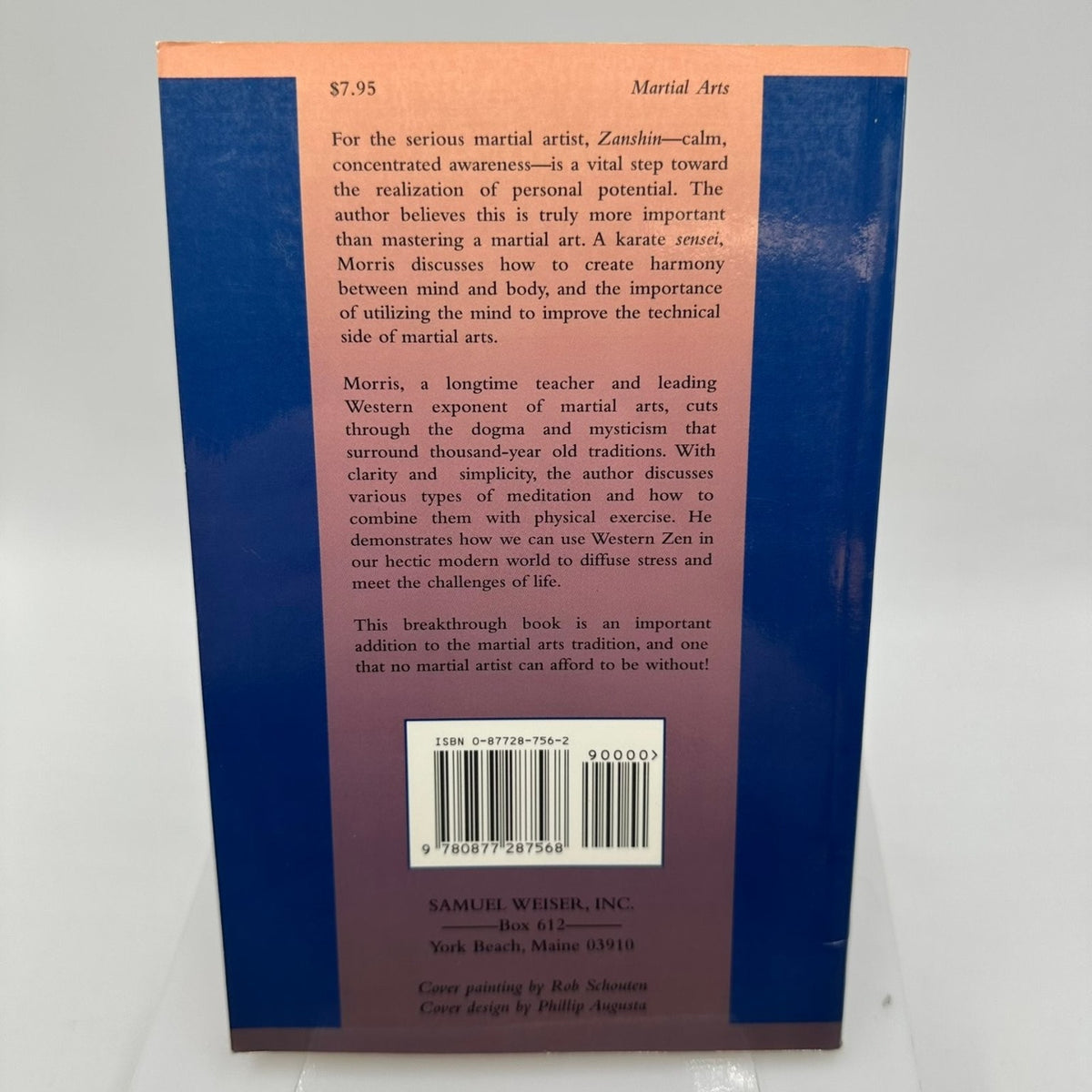 Zanshin Vince Morris 1993 Martial Arts Meditation Samuel Weiser
