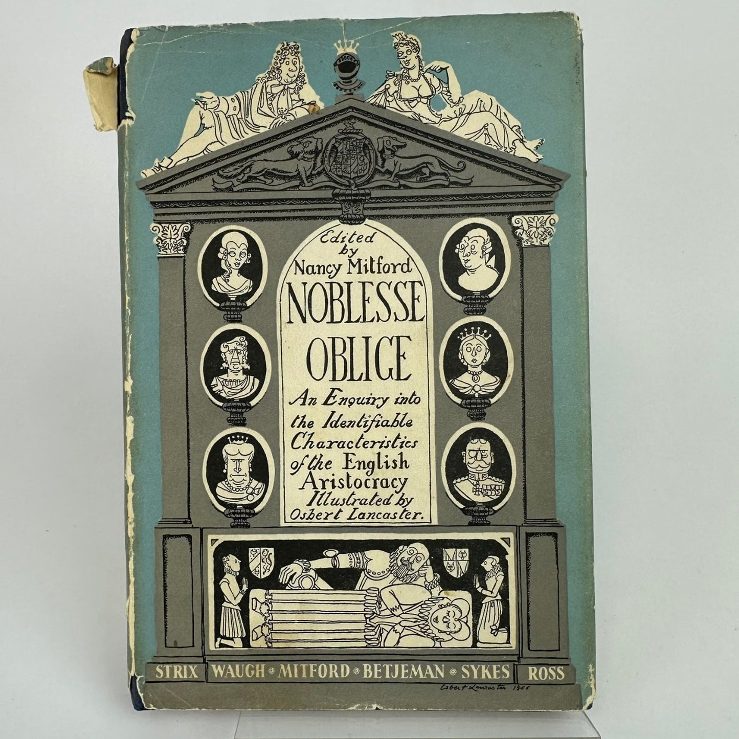 Noblesse Oblige Nancy Mitford 1956 1st Ed English Aristocracy Hamish Hamilton