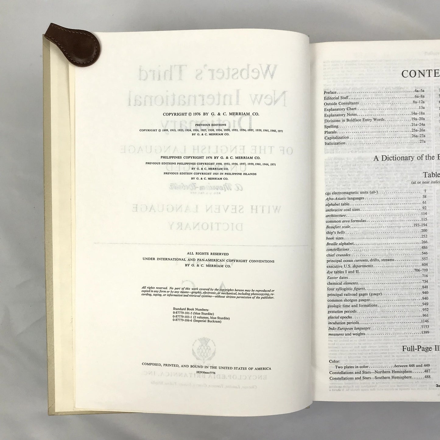 Webster's Third New International Dictionary Volumes 1-3 Merriam Webster 1976