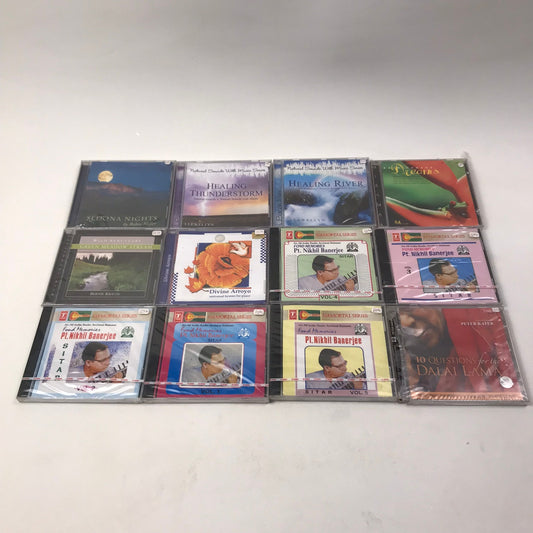 Meditation Relaxation New Age Spiritual Healing Mindfulness Lot of 25 Sealed CDs