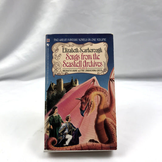 Songs from the Seashell Archives Vol II & Bronwyn's Bane Signed PB Novels 1988