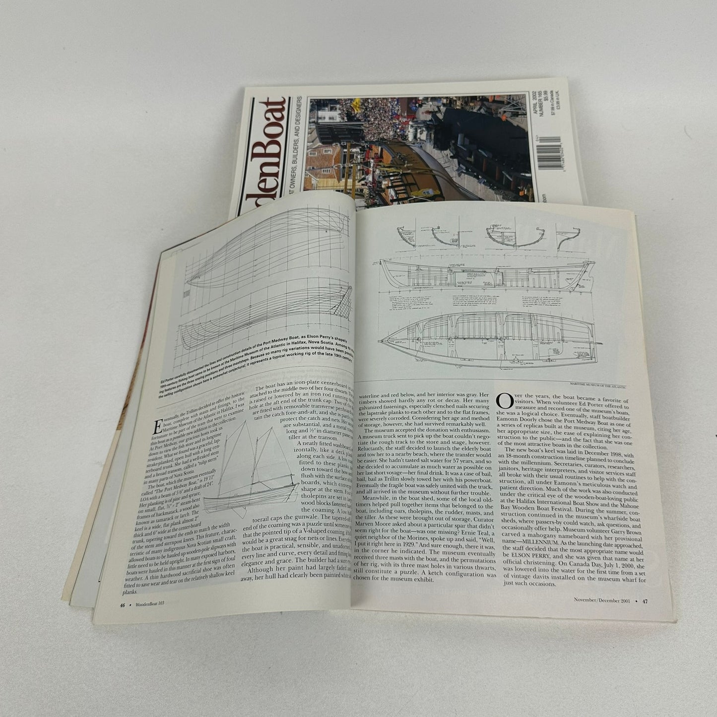 Wooden Boat Magazine Lot of 10 Issues Sailing Shipbuilding Nautical Maritime