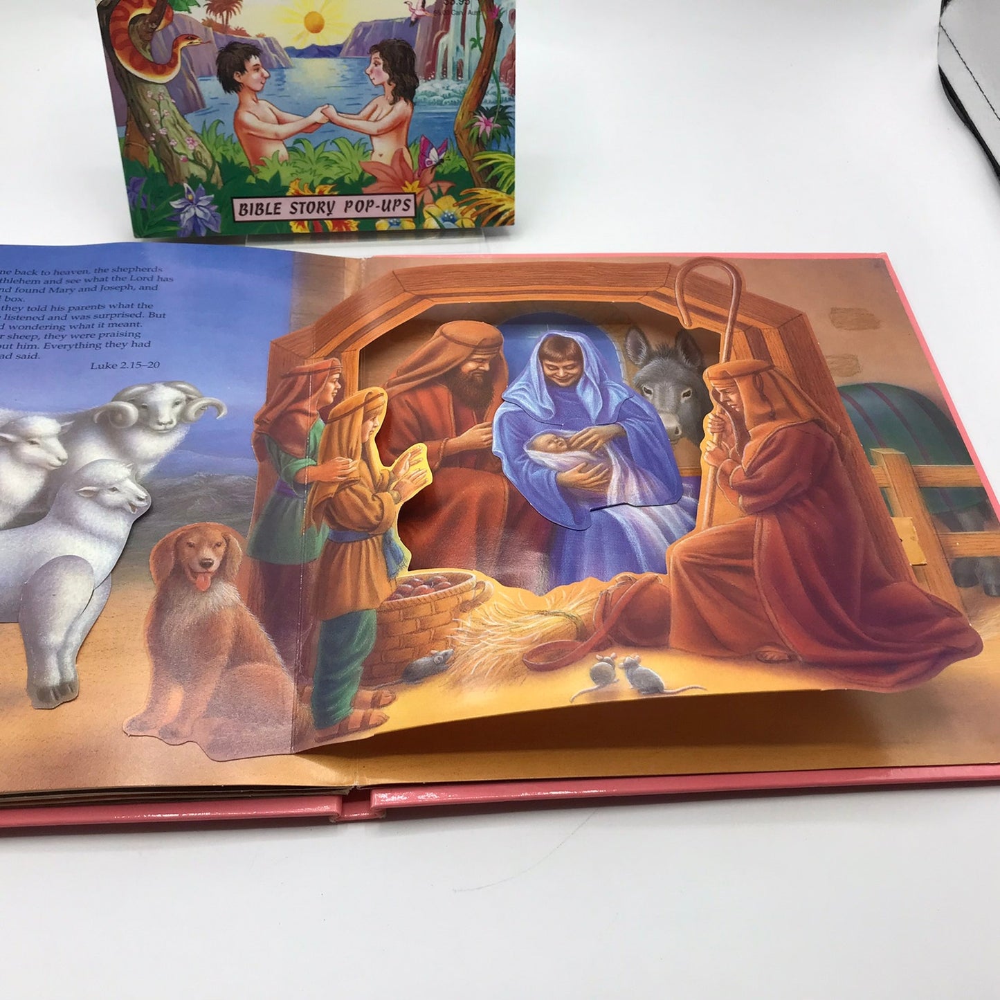 The Nativity & The Creation Bible Story Pop-Up Books Sue Brown & John Patience