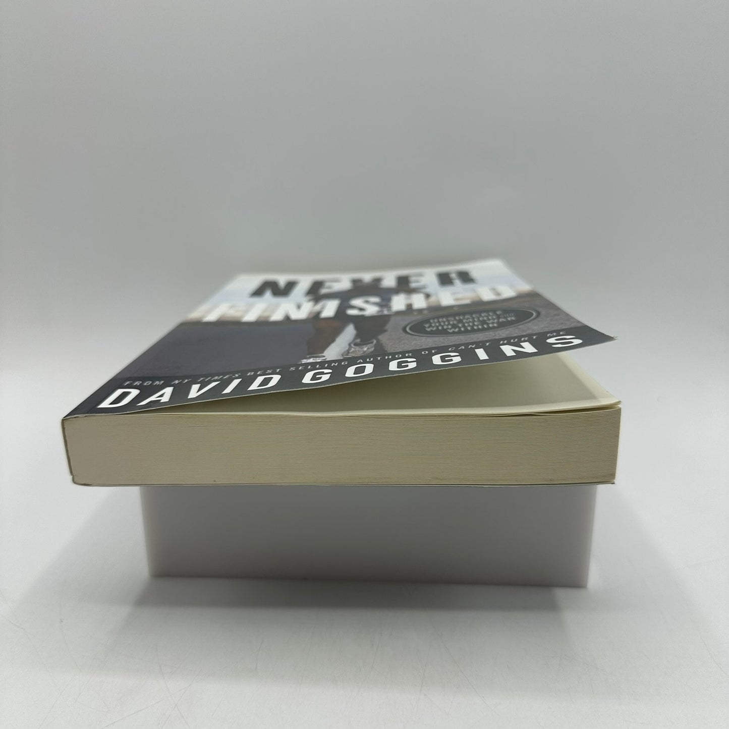 Never Finished Unshackle Your Mind and Win the War Within David Goggins Memoir