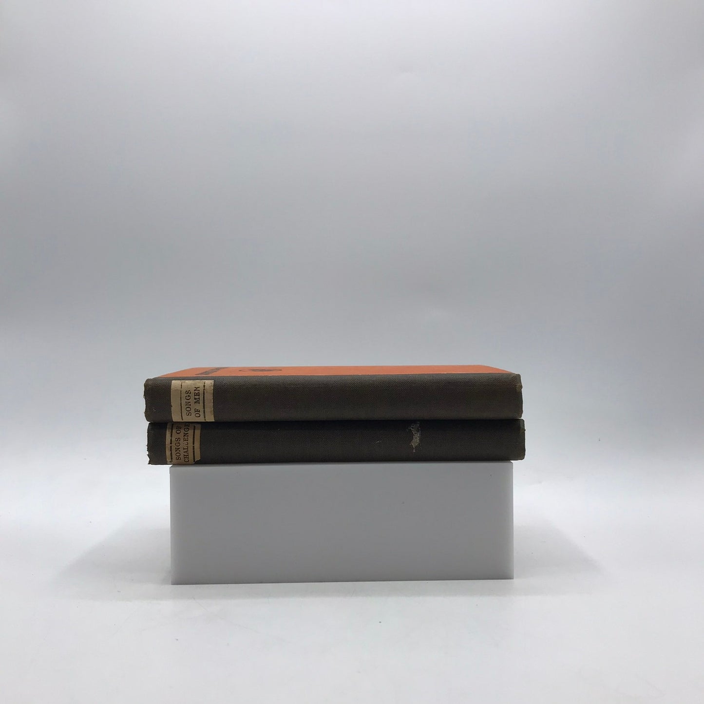 Songs of Challenge and Songs of Men Robert Frothingham Poetry History Lot of 2