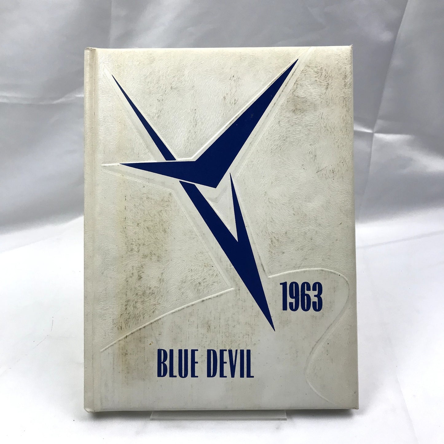 Blue Devil 1963 Hardcover Yearbook Cordell High School Oklahoma Memorabilia