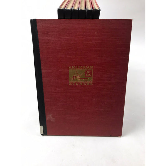 American Etchers Lot of 7 Volumes Fine Art History Etchings Realism Ex Library