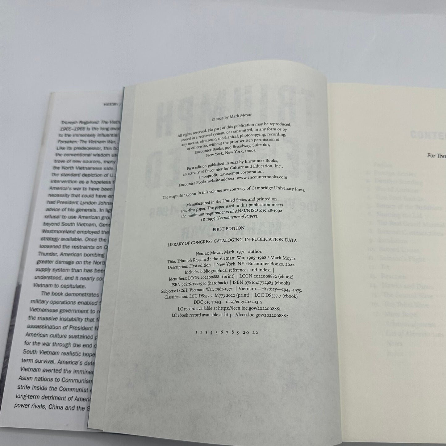 Triumph Regained The Vietnam War 1965-1968 Mark Moyar Military History Politics