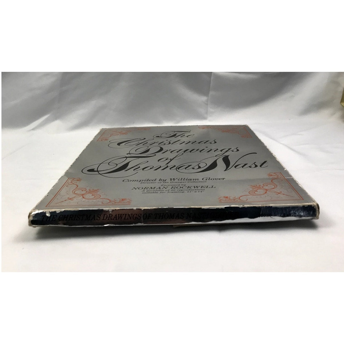 The Christmas Drawings of Thomas Nast A Portfolio of 29 Reproduction Prints 1970