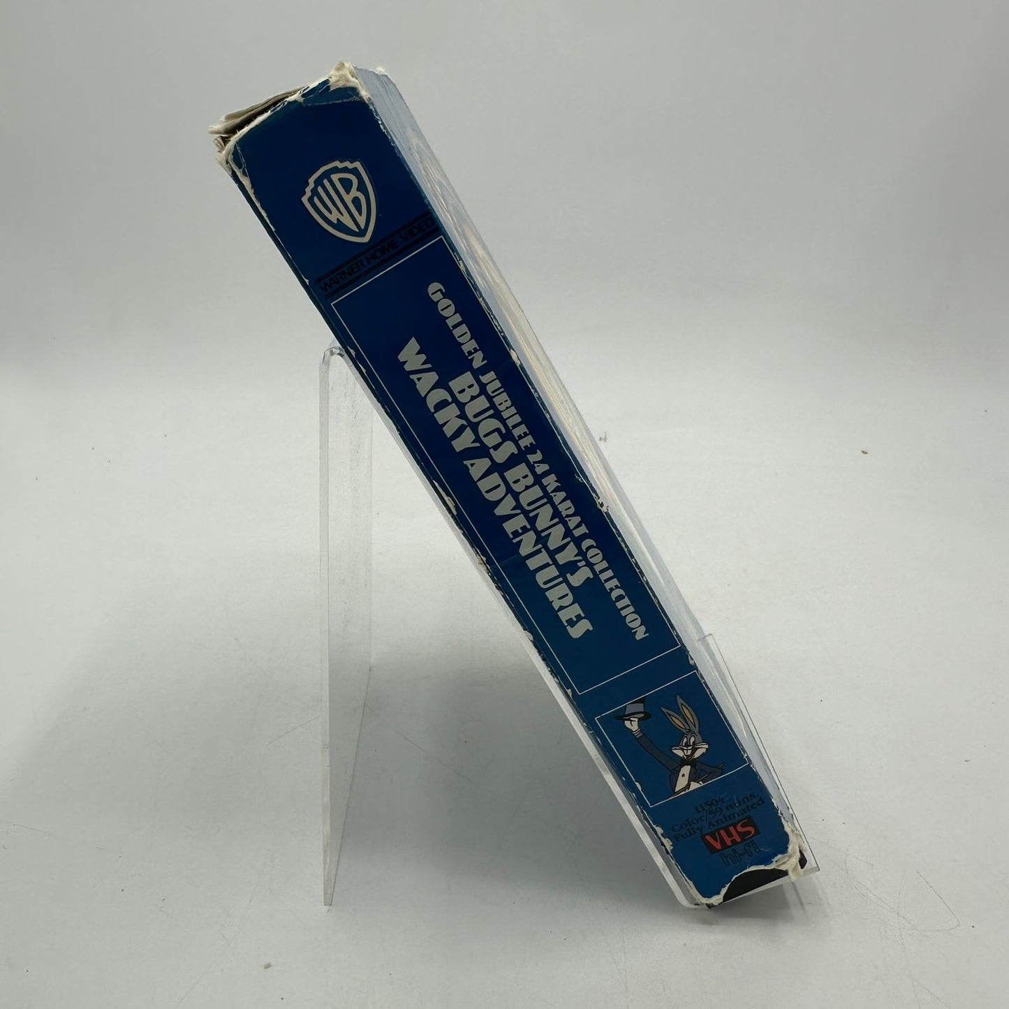 Golden Jubilee 24 Karat Collection Bugs Bunny's Wacky Adventures VHS Tape 1985