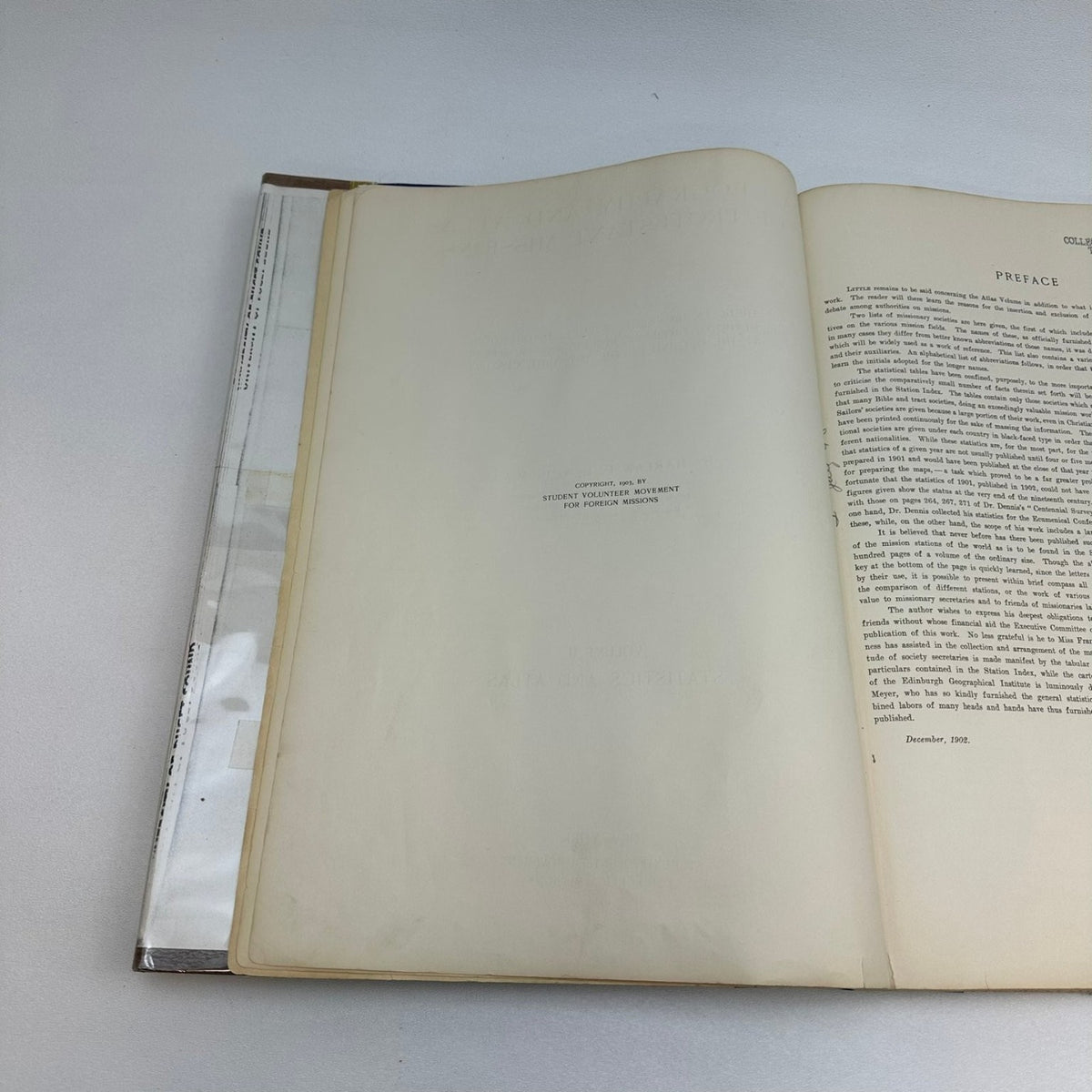 A Geography and Atlas of Protestant Missions Vol II Beach 1901 Student Movement