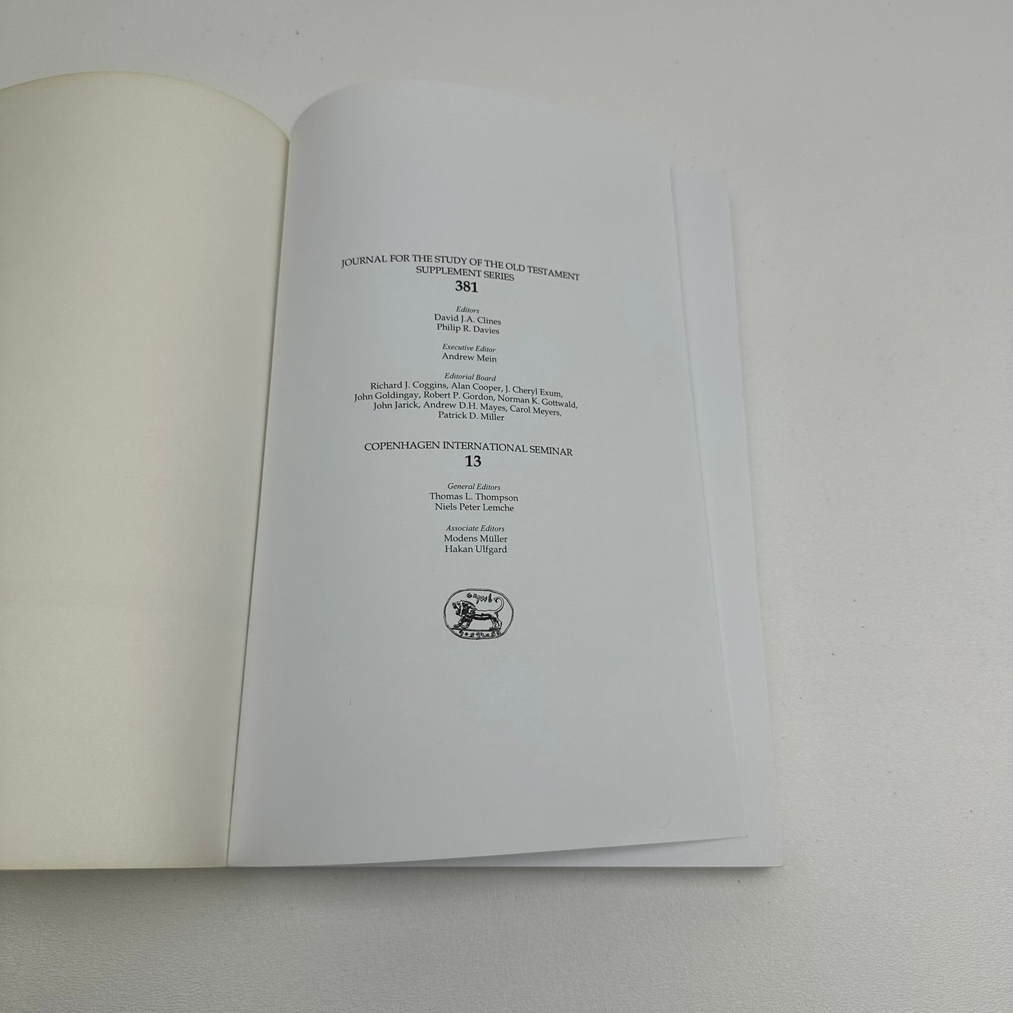 Jerusalem In Ancient History And Tradition Thomas L Thompson Biblical Studies