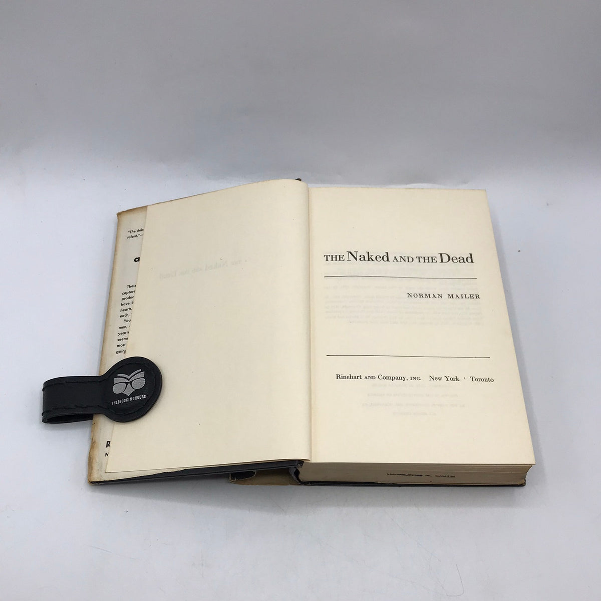 The Naked and The Dead Norman Mailer 1st Edition 1948 Historical War Novel