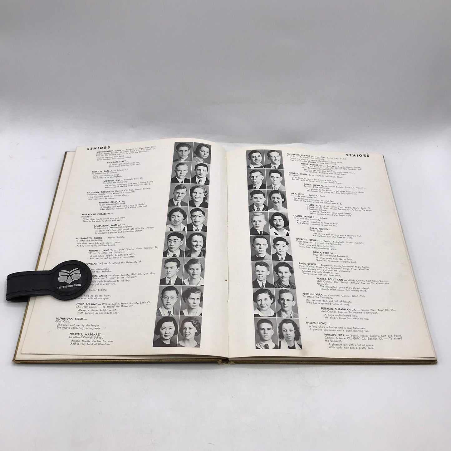 Broadway High School Yearbook Sealth 1935 Local History Photography Memorabilia