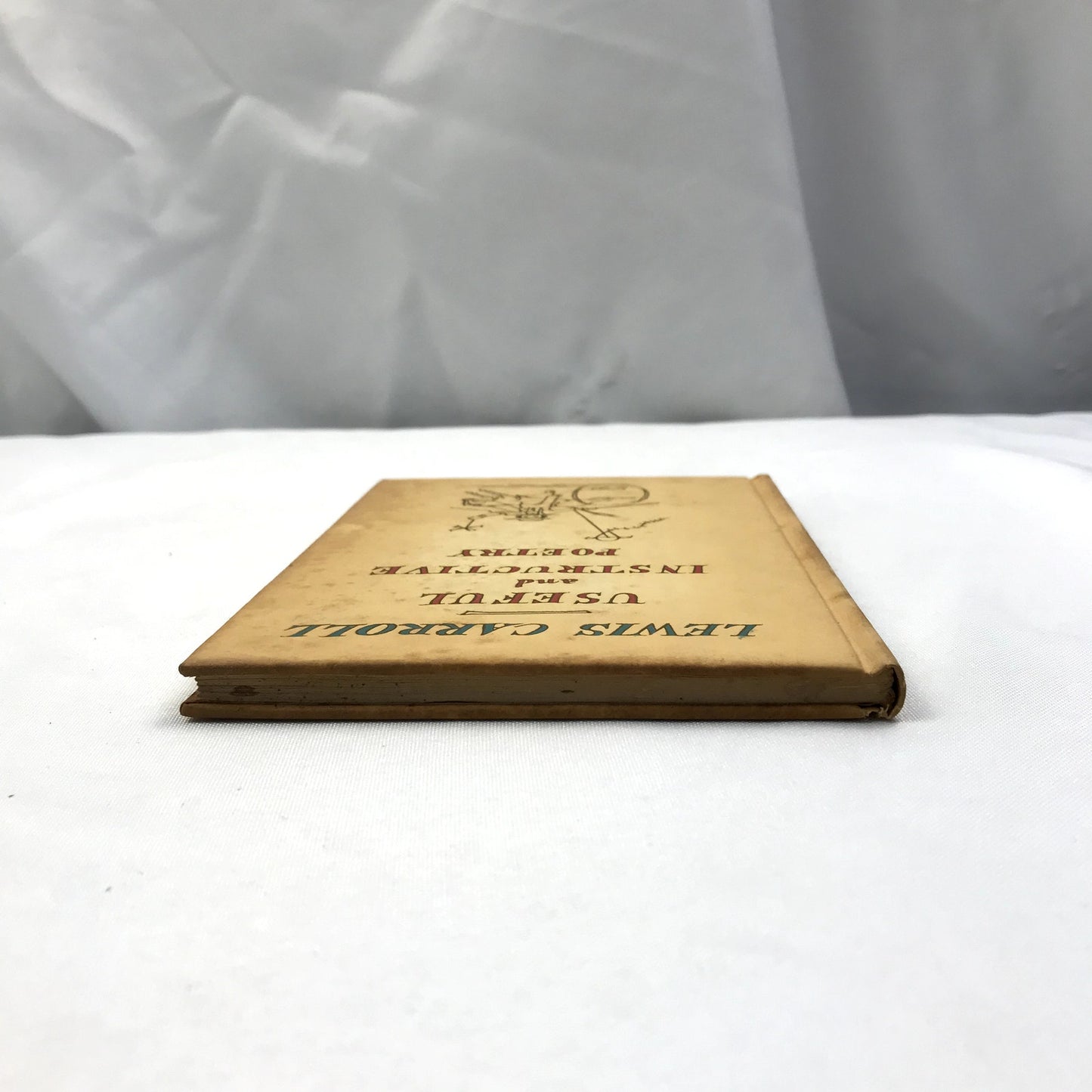Useful and Instructive Poetry Hardcover Book Lewis Carroll 1954 First Printing