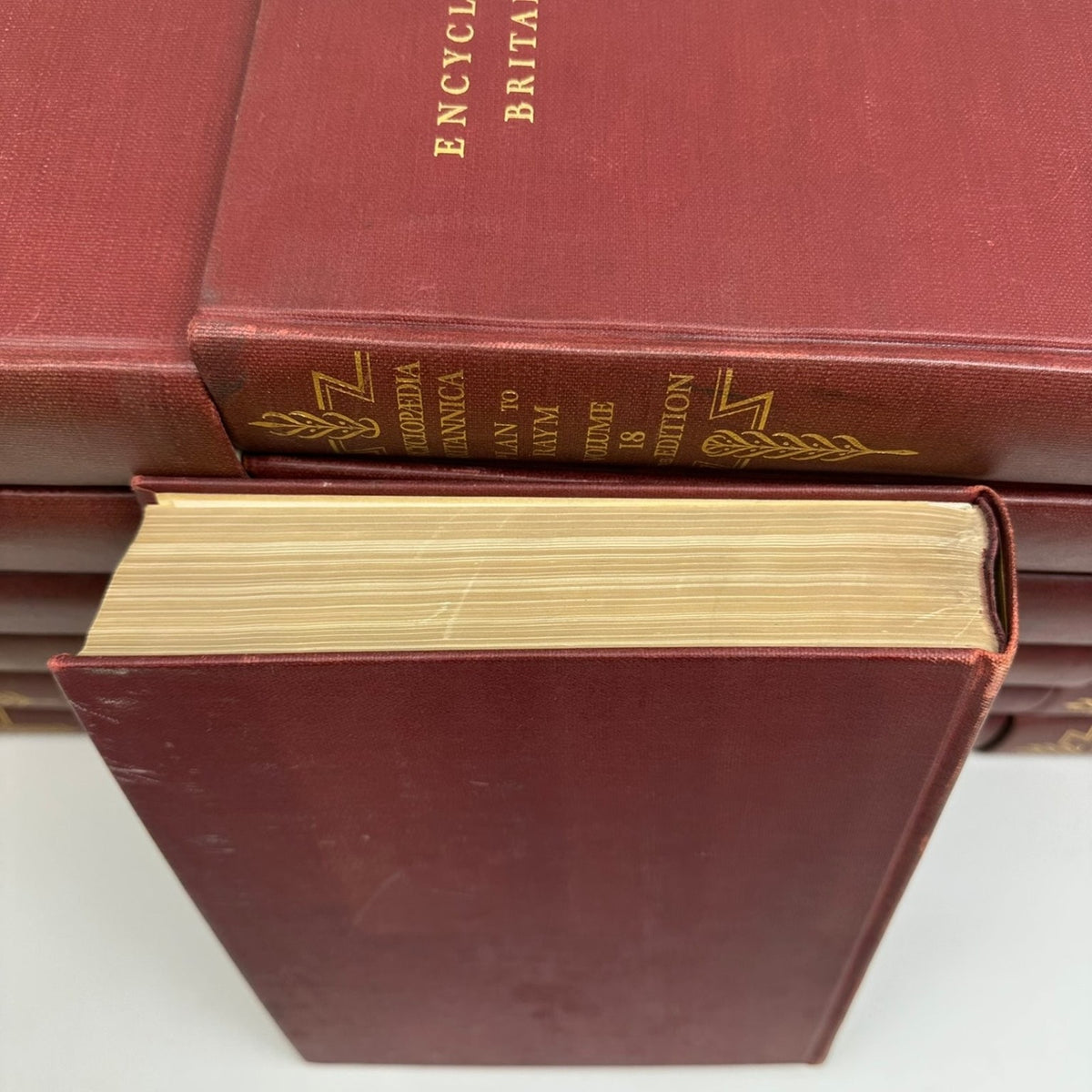 Encyclopaedia Britannica 1929 14th Edition Complete 24 Volume Set Hardcover