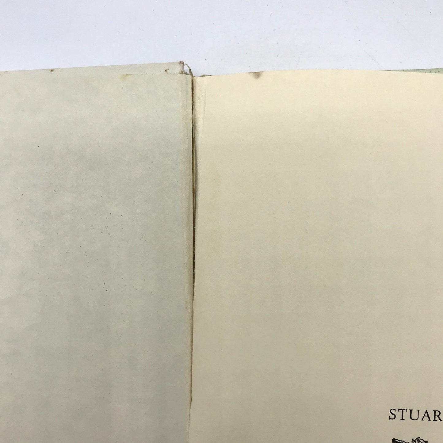 Stuart Little Hardcover Book by E. B. White Illustrated by Garth Williams 1945