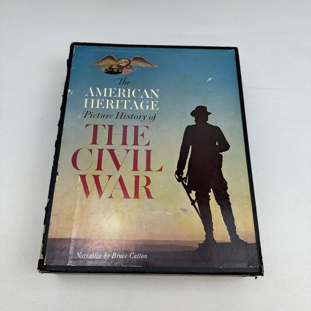 American Heritage Picture History of The Civil War Catton 1960 2 Vol Set
