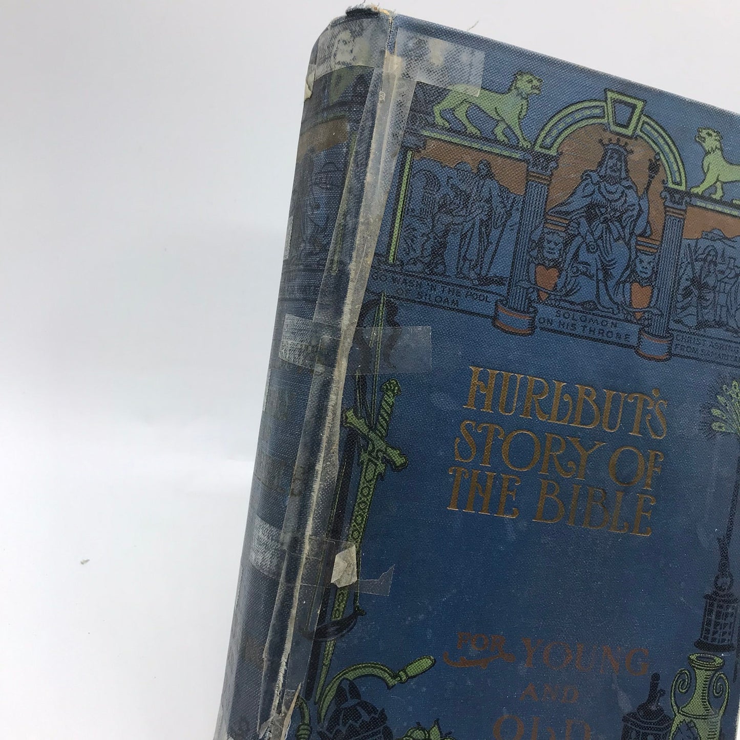 Hurlbuts Story of the Bible for Young and Old Self Pronouncing Jesse Lyman Faith