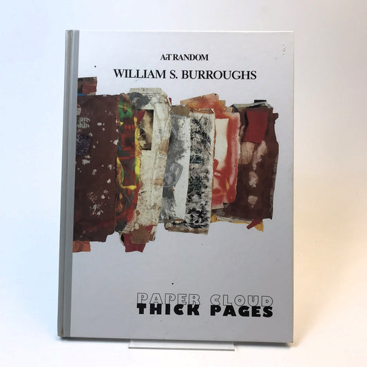 Paper Cloud Thick Pages Art Random by William S. Burroughs Illustrated Hardcover