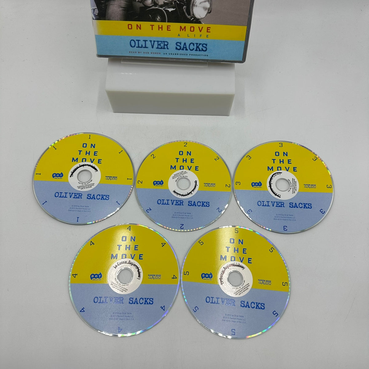 On the Move A Life Oliver Sacks Unabridged Audiobook CD Set Autobiography