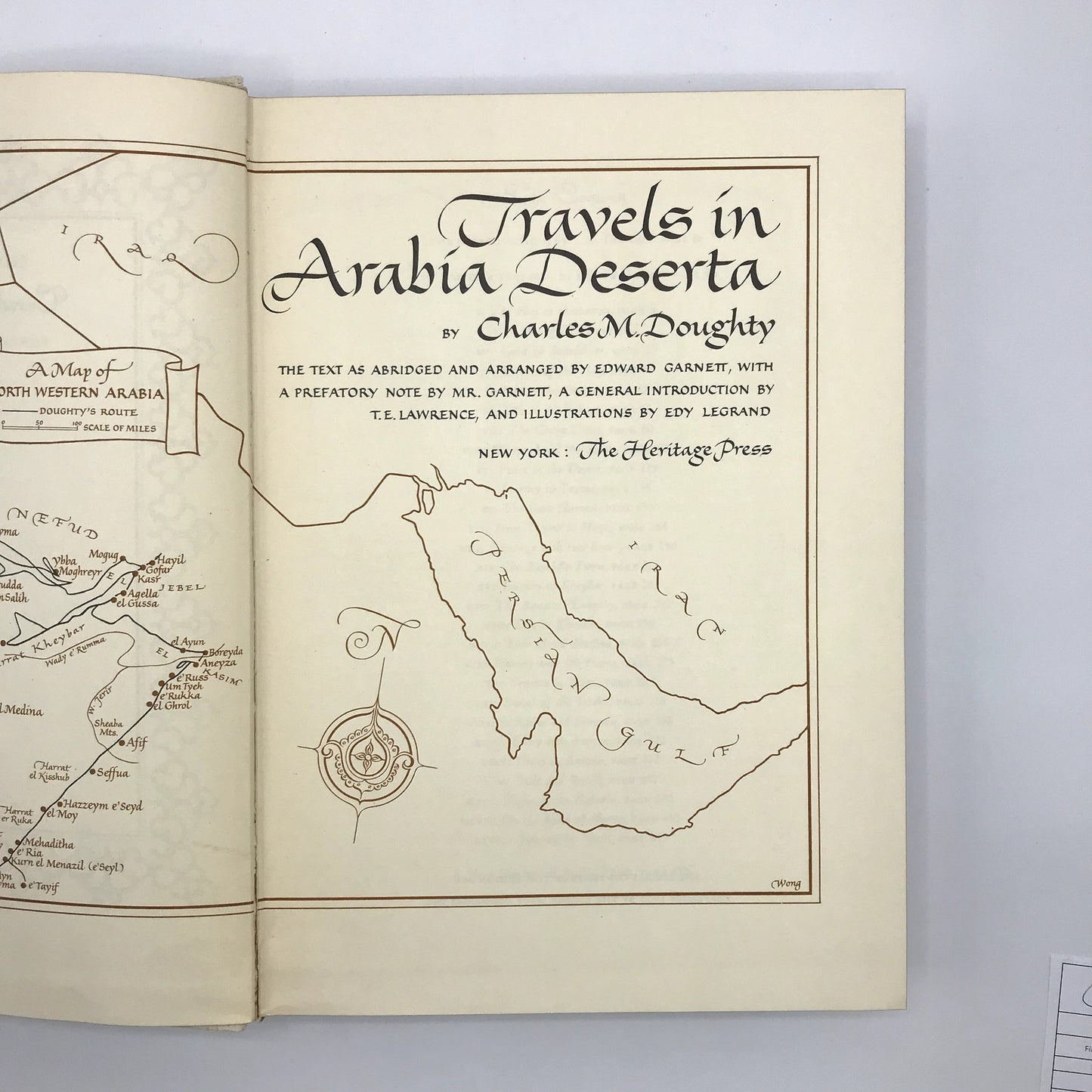 Travels in Arabia Deserta Charles M Doughty Limited Edition Slipcase Adventure