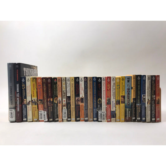 Peter Brandvold Lot of 31 Westerns Fiction Bounty Hunter Action Novels SIGNED
