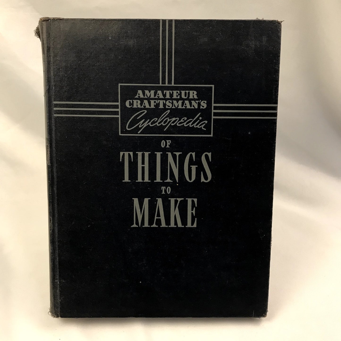 Amateur Craftsman’s Cyclopedia Hardcover by Popular Science Monthly 1940
