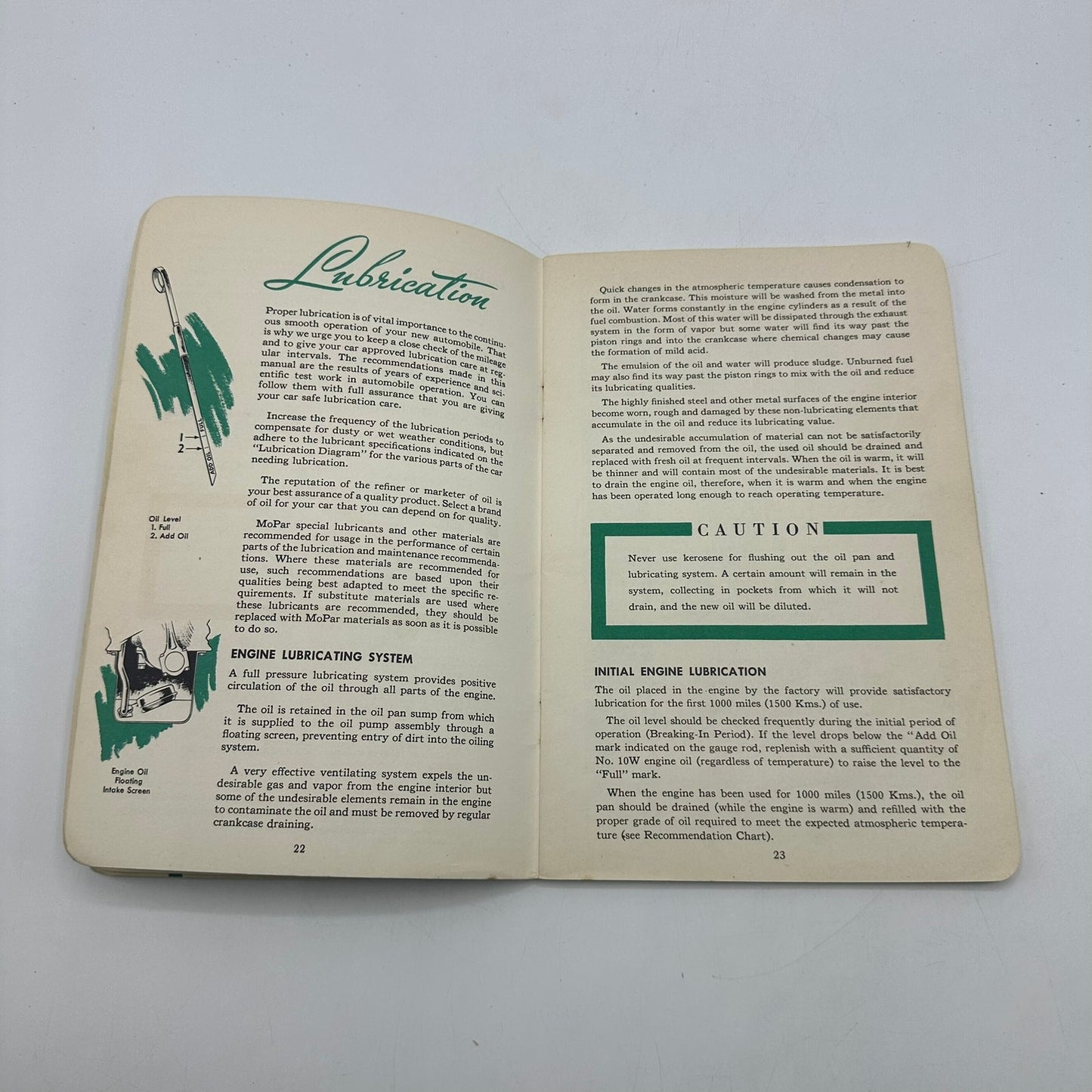 Chrysler OEM Owners Manual 1950 Plymouth Dodge Second Edition Car Repair DX-6957