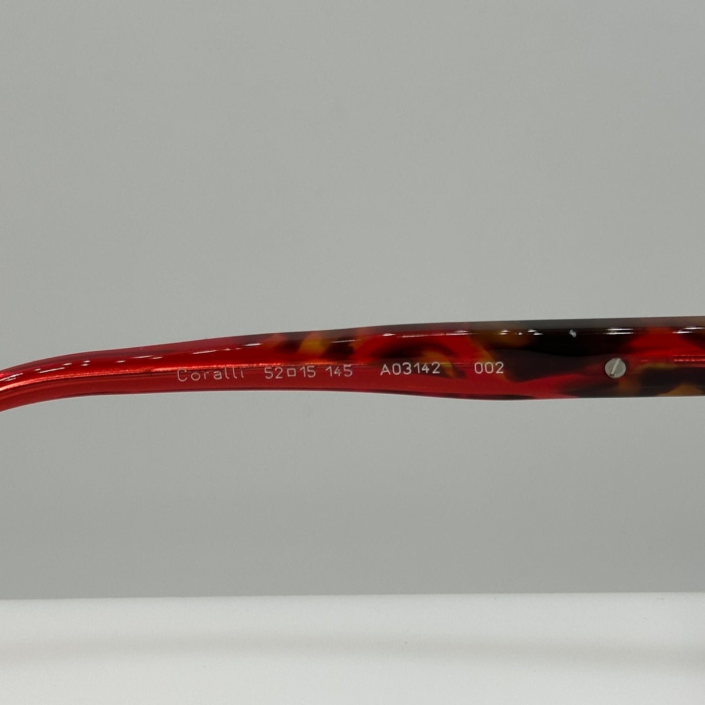 Alain Mikli Coralli A03142 002 Havana Blue Red Tortoise Womens Eyewear 52-15-145