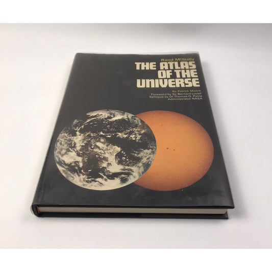 The Atlas of The Universe Patrick Moore Environment Space Astronomy Physics 1970