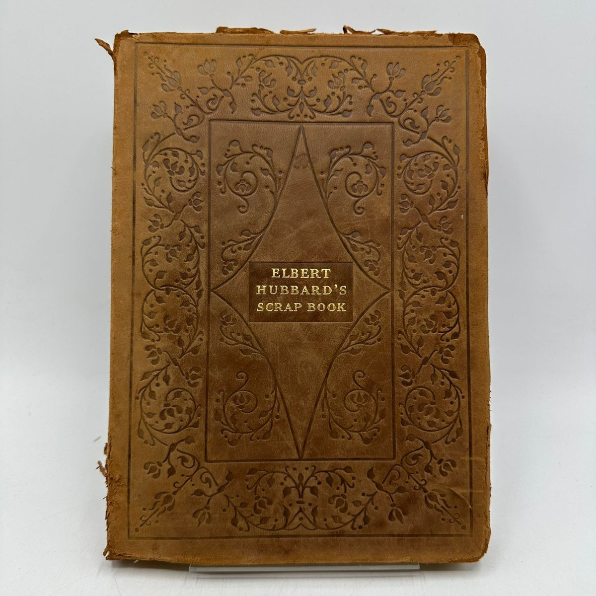 Elbert Hubbard's Scrap Book 1923 Roycrofters Wm H Wise Leather Vintage