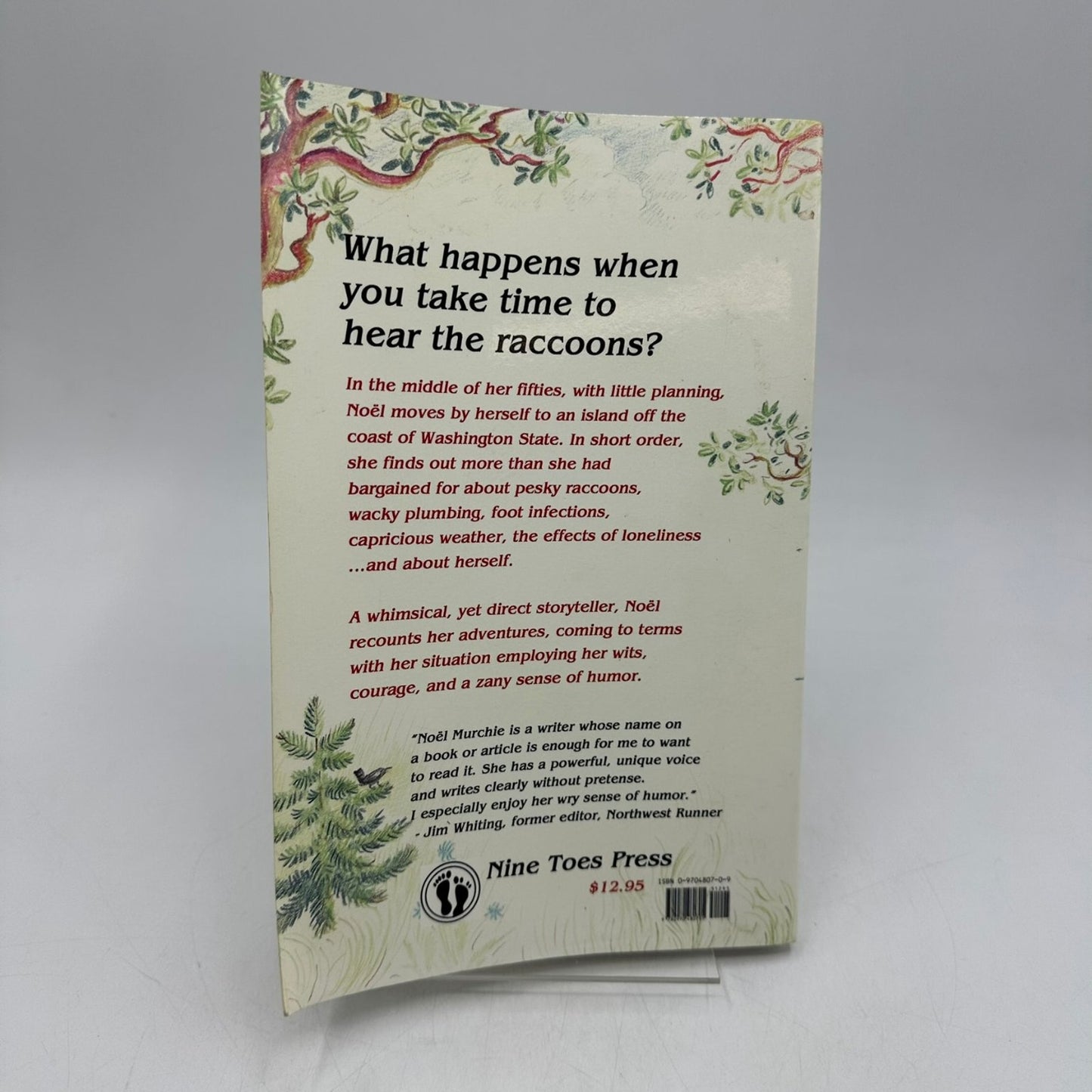 The Accidental Hermit Noël Murchie 2001 SIGNED Memoir Social Science Nine Toes