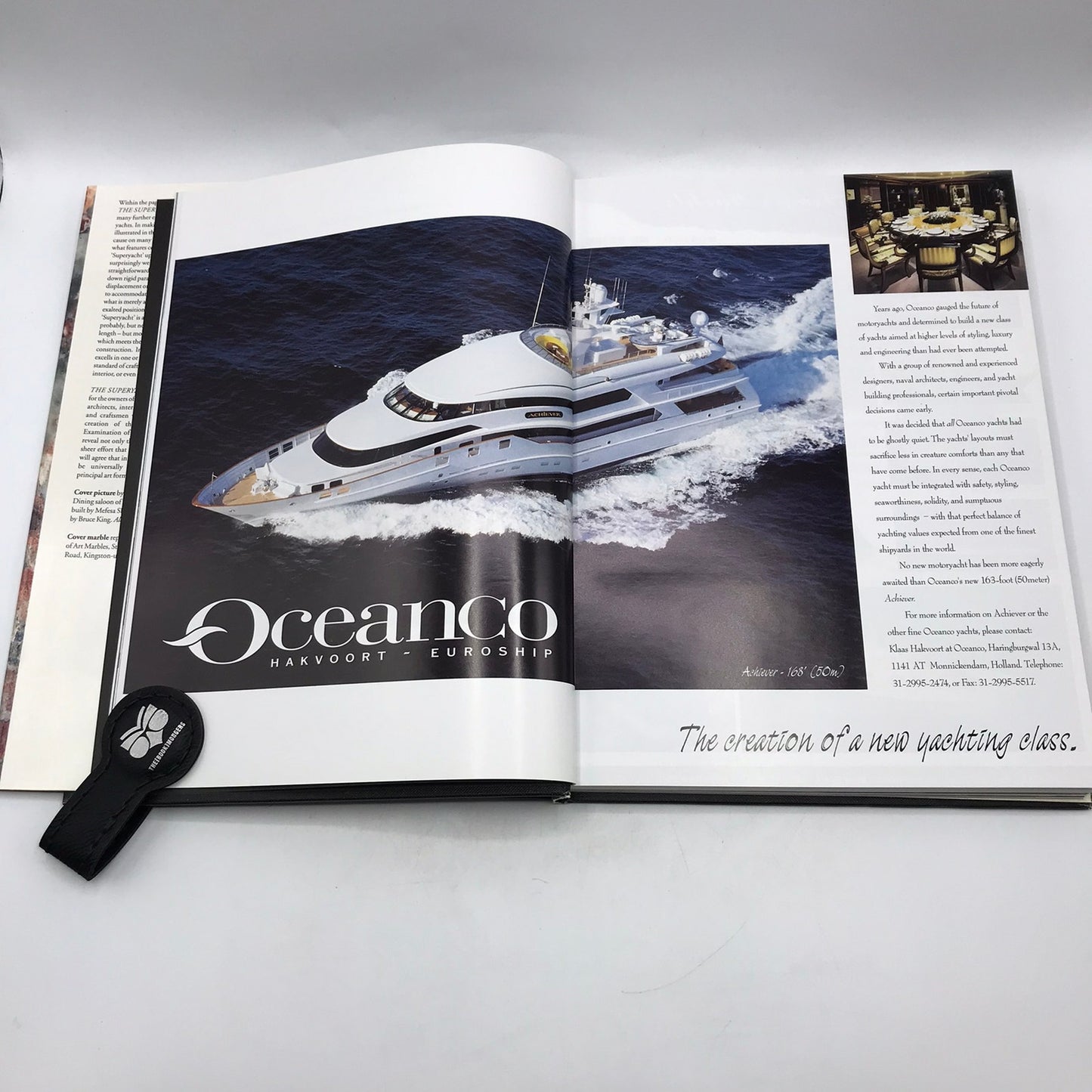 The Superyachts Volume Seven Illustrated Hardcover Book Roger Lean-Vercoe 1994
