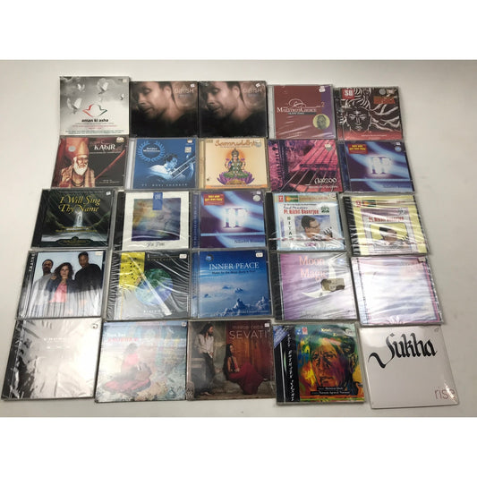 Meditation Relaxation New Age Spiritual Healing Mindfulness Lot of 25 Sealed CDs