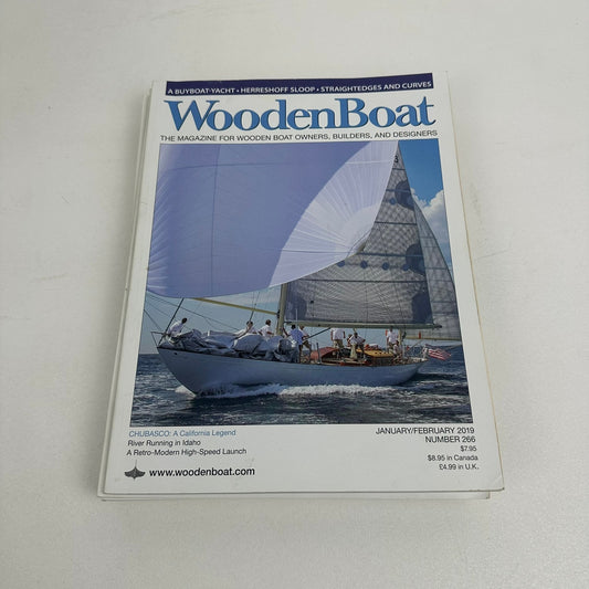 WoodenBoat Magazine 6 Issues 2019 Complete Year Nautical Boating Sailing Hobbies