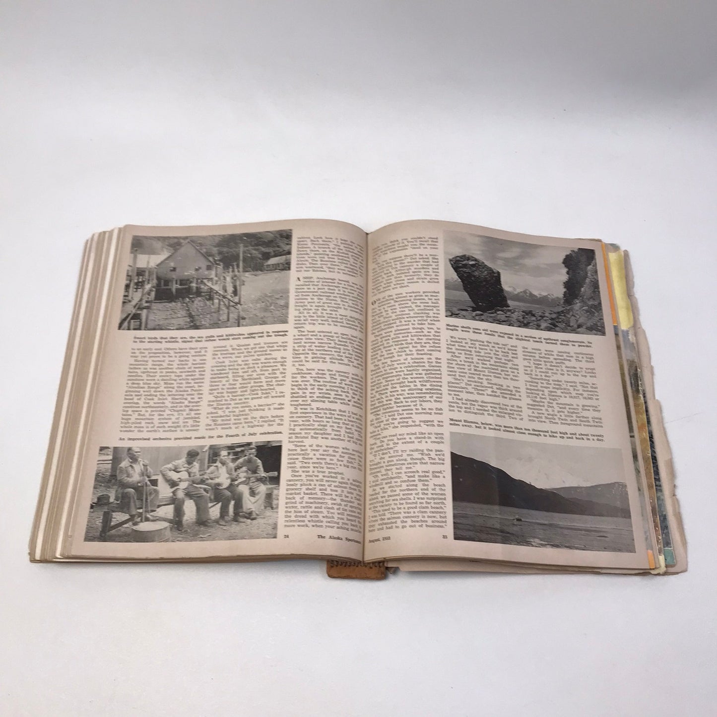 The Alaska Sportsman Magazine 1953 Full Year Complete Set 12 Issues Hand Bound