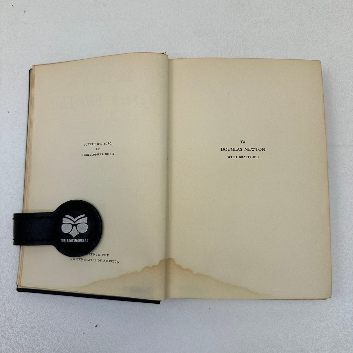Case of the Green Felt Hat Christopher Bush 1939 First Edition Mystery Henry