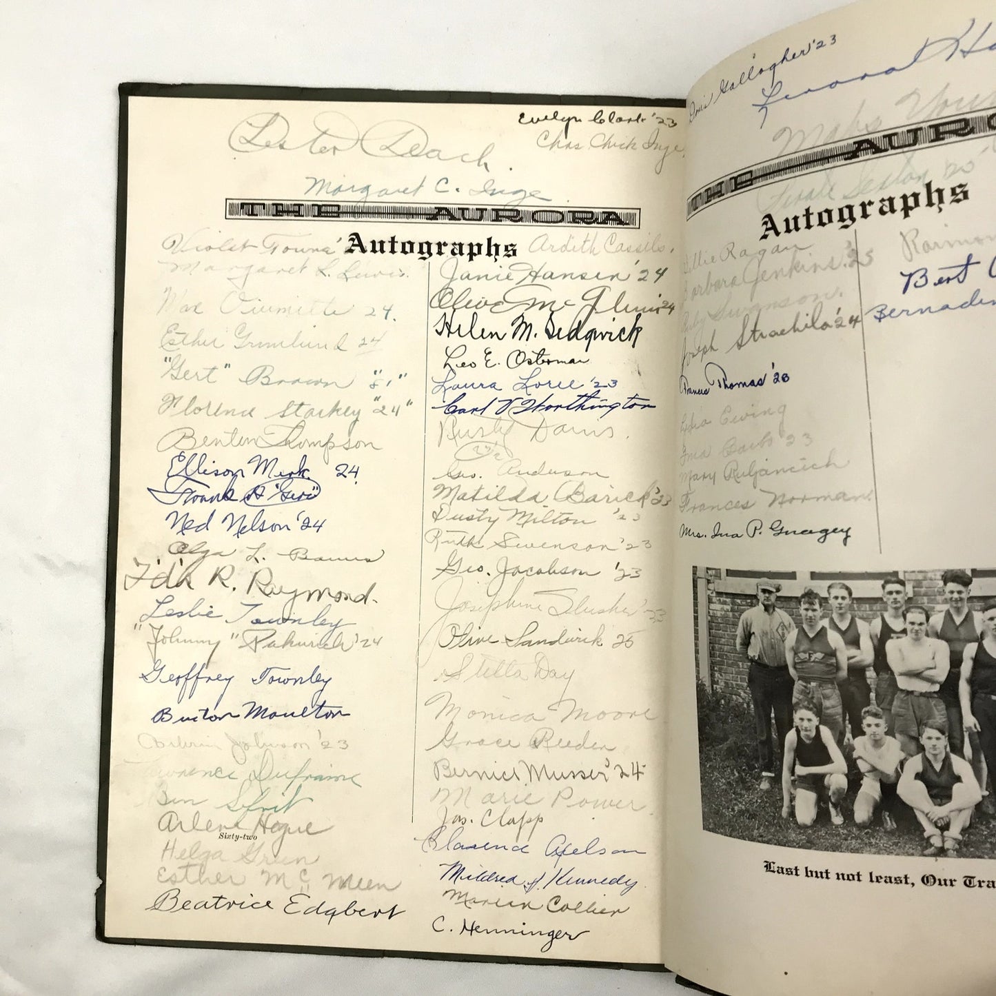 The Aurora 1923 Fairhaven High School Paperback Yearbook Bellingham, Washington