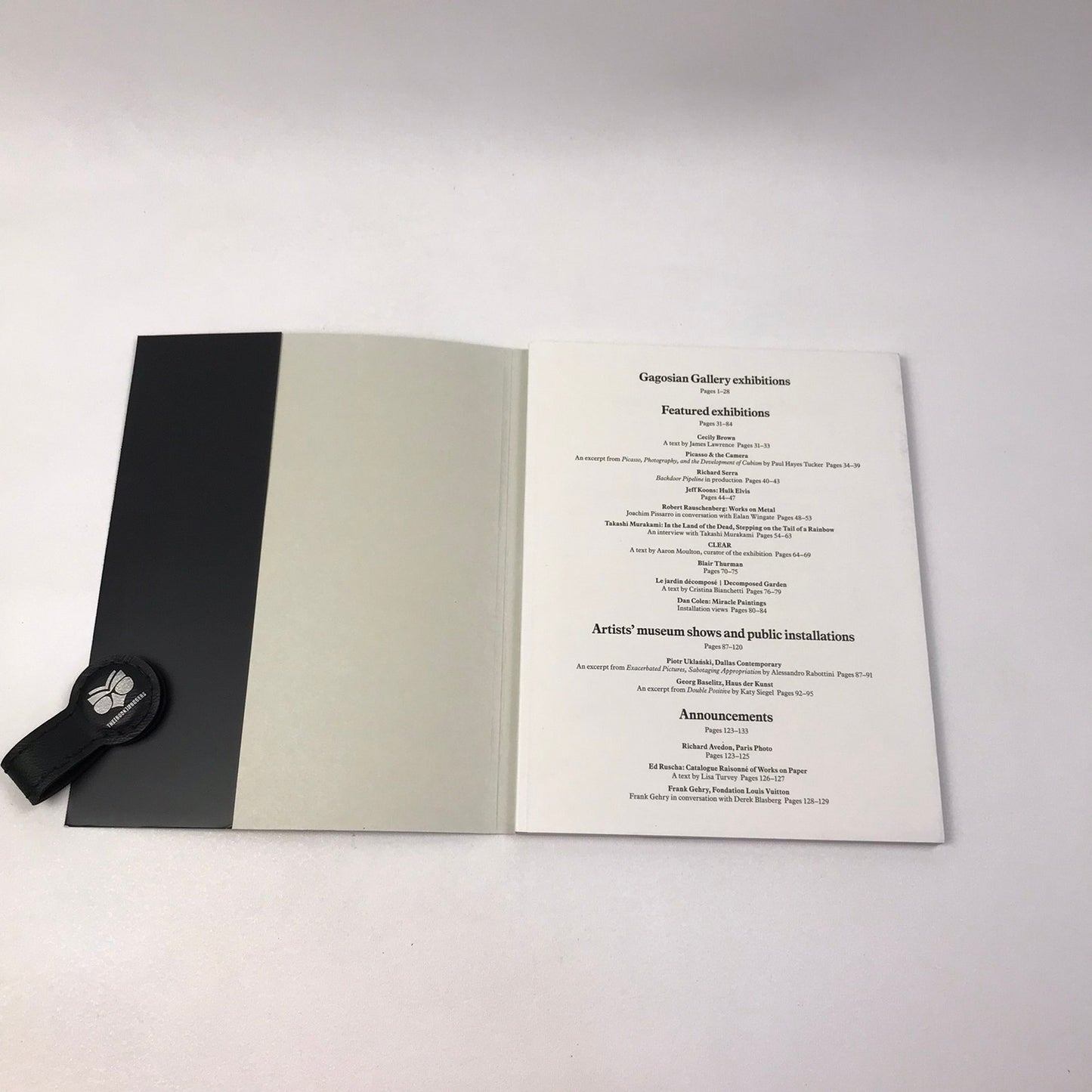 Gagosian Gallery Art Exhibit Catalogs Lot of 5 Contemporary Modern History 2010s