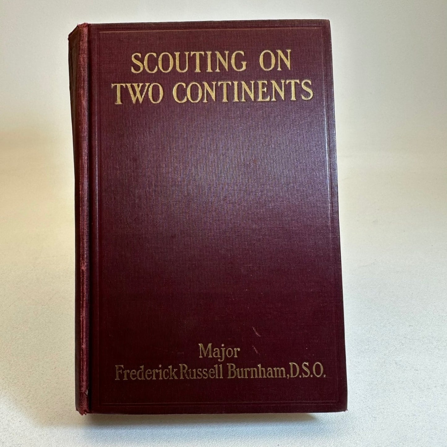 Scouting on Two Continents Burnham 1927 Illustrated Autobiography Doubleday