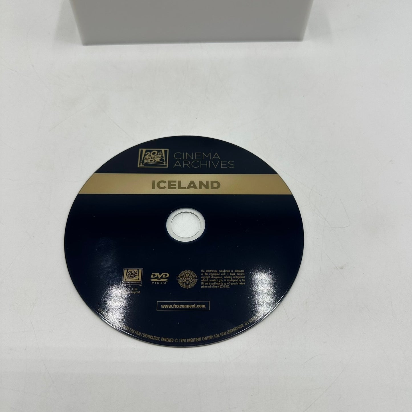 Iceland 20th Century Studios Musical Comedy Video Theme Romance NTSC DVD Disc
