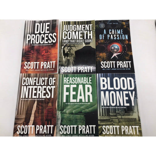Joe Dillard Series Scott Pratt Set of 6 Crime Suspense Legal Mystery Thriller