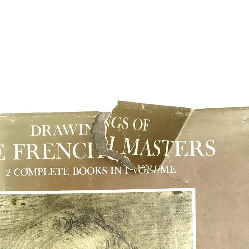 Drawings of The French Masters 2 Books in 1 Volume Art History Impressionism