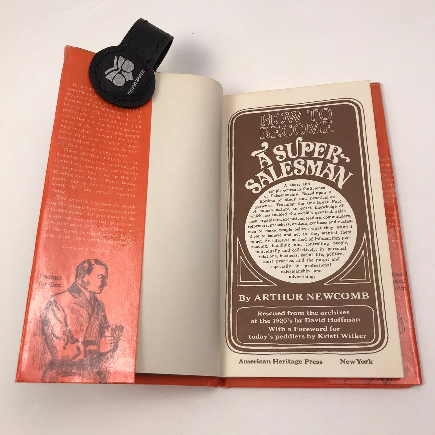 How To Become A Super Salesman by Arthur Newcomb Illustrated Hardcover Book 1970