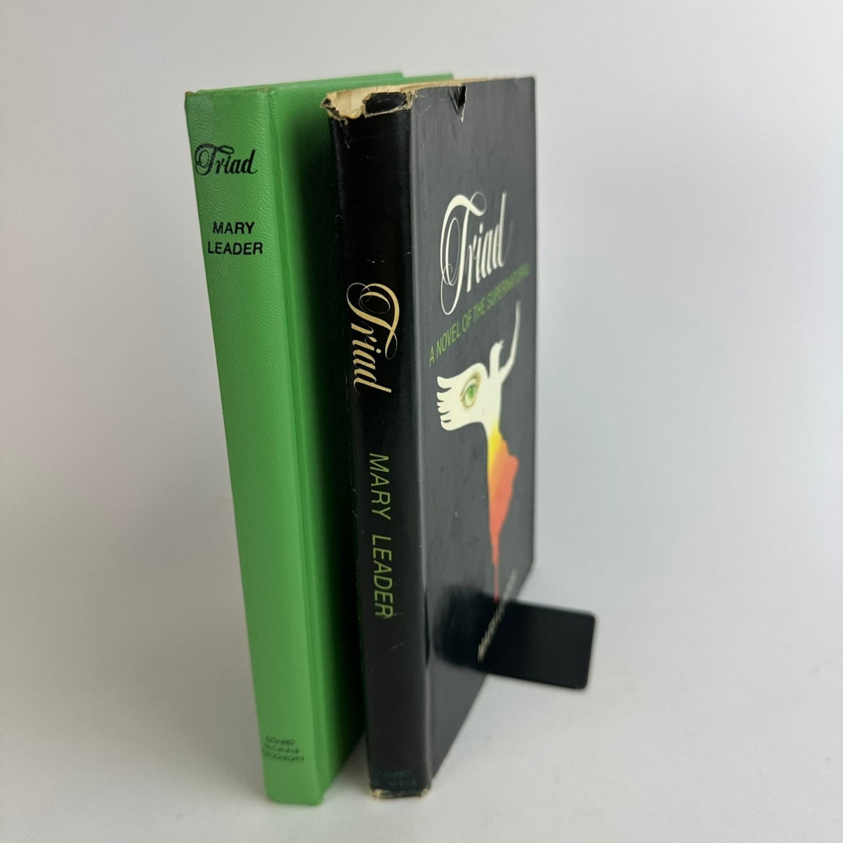Triad Mary Leader 1973 Book Club Edition Supernatural Coward McCann
