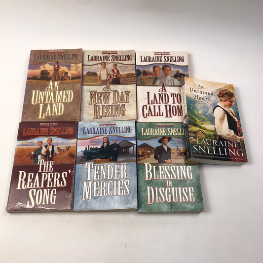 Red River of The North Series Lauraine Snelling Historical Romance Set of 7