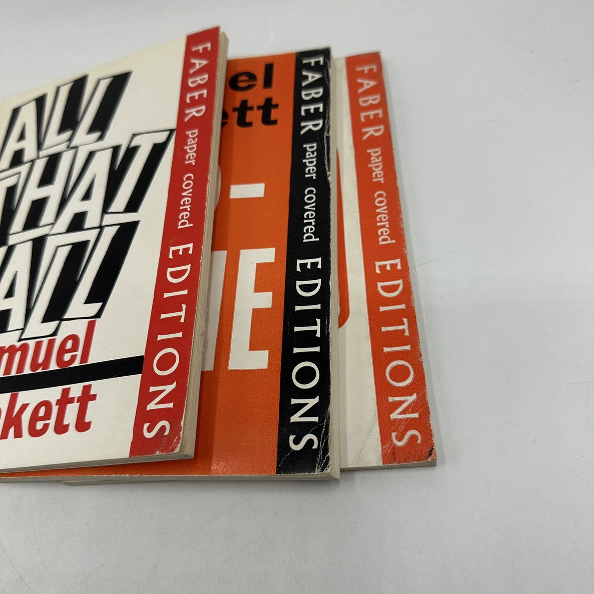Samuel Beckett Lot of 4 Paperback Books Absurdist Literature Drama Modernism