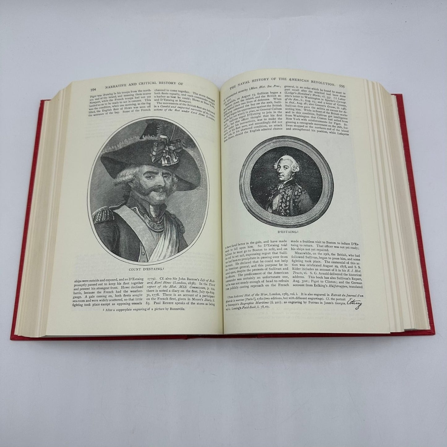 American Revolution Justin Winsor 1972 Bicentennial History Land's End Press